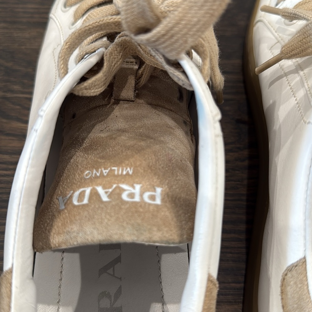 Prada Women’s Calzature Donna Sneaker-Size 39-Authentic-EUC - Picture 8 of 15